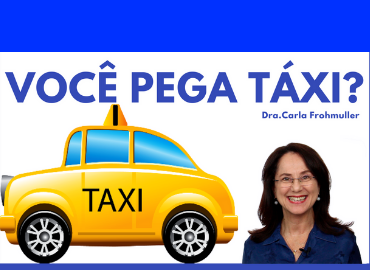 você pega taxi